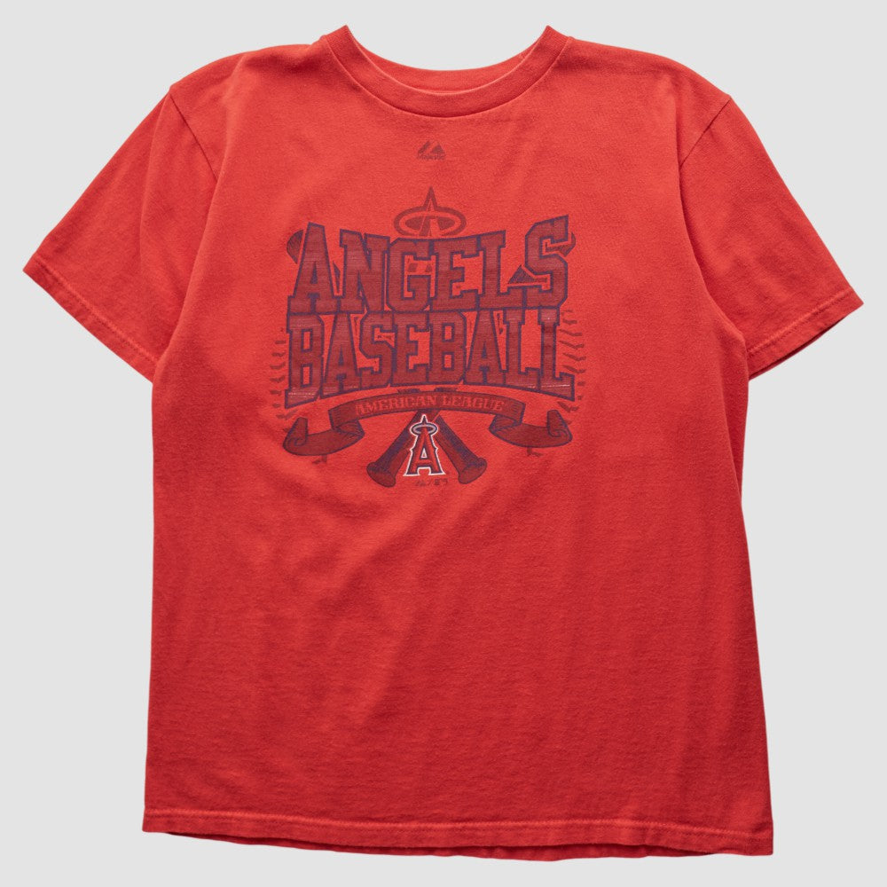 Los Angeles Angels Majestic 2000s T-shirt On Sale