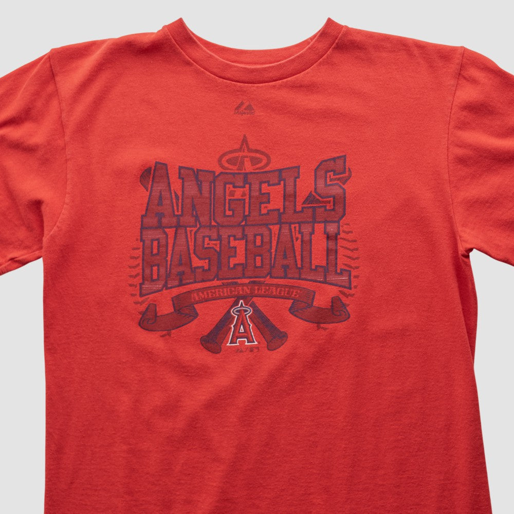 Los Angeles Angels Majestic 2000s T-shirt On Sale