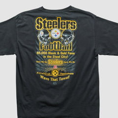 Pittsburgh Steelers Team Edition Apparel 2010s T-shirt Black Vintage - Fanatics