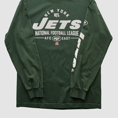 New York Jets Team Edition Apparel 2010s Long Sleeve T-shirt Green Vintage - Fanatics