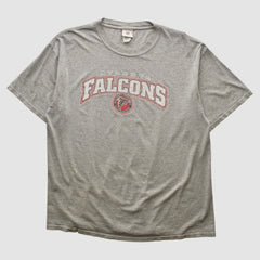 Atlanta Falcons NFL 2000s T-shirt Heather Gray Vintage - Fanatics