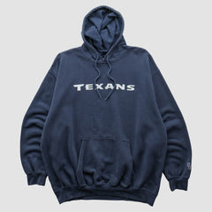 Houston Texans NFL 2010s Hooded Pullover Sweatshirt Navy Vintage - Fanatics