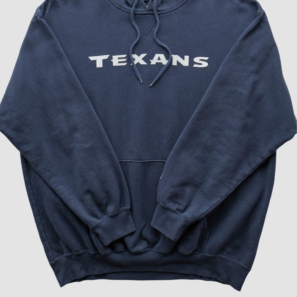 Houston Texans NFL 2010s Hooded Pullover Sweatshirt Navy Vintage - Fanatics