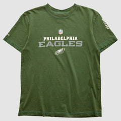 Philadelphia Eagles Reebok 2000s T-shirt Green Vintage - Fanatics