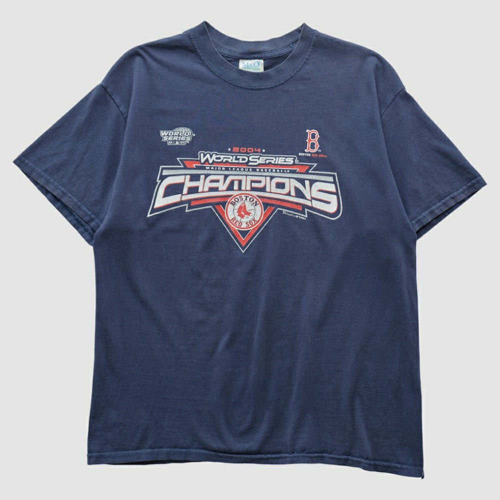 Boston Red Sox M&O Knits 2004 T-shirt On Sale