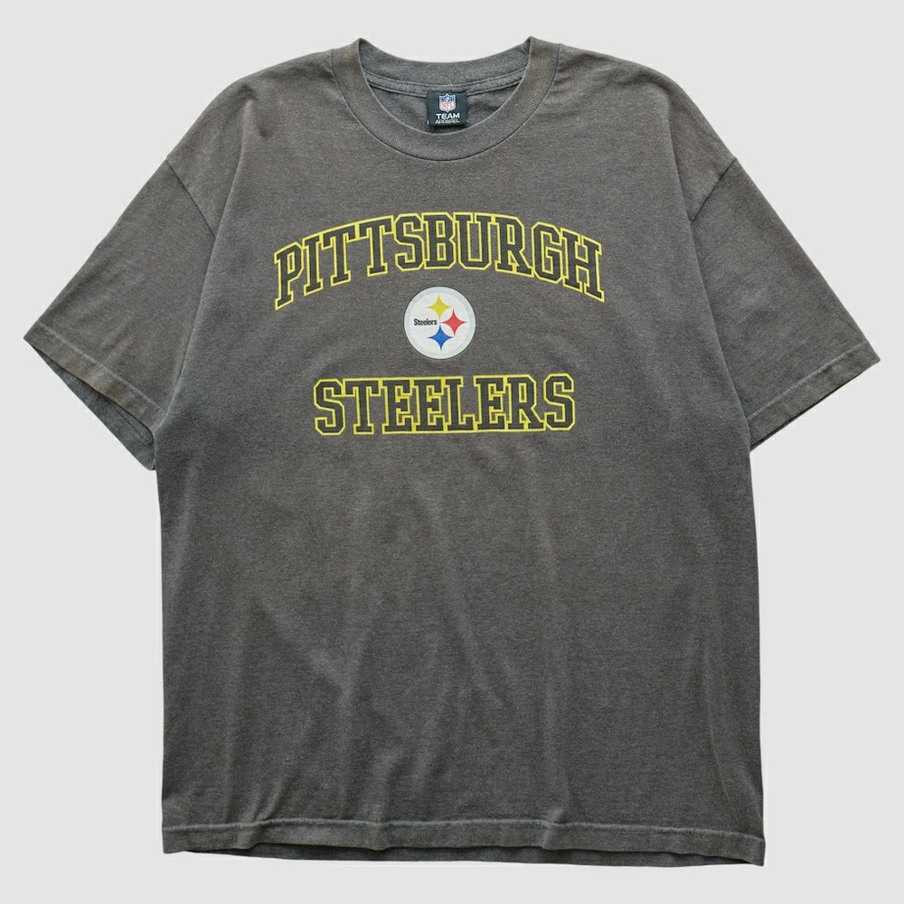 Pittsburgh Steelers NFL 2010s T-shirt Dark Heather Gray Vintage - Fanatics