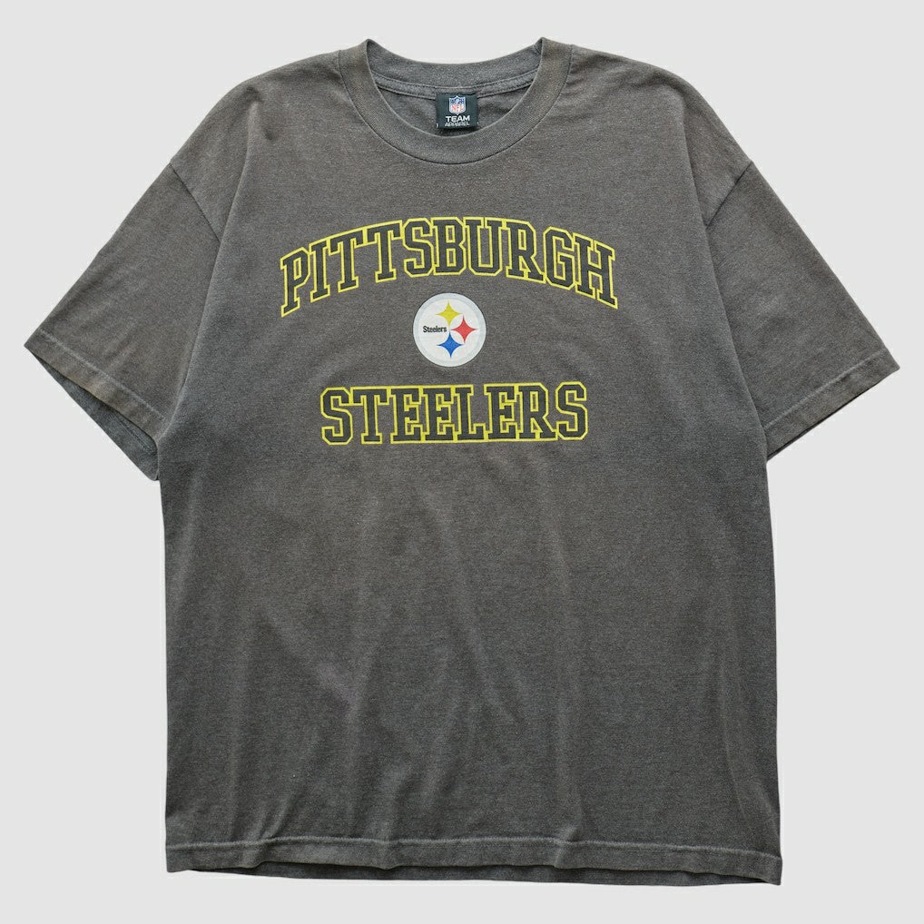 Pittsburgh Steelers NFL 2010s T-shirt Dark Heather Gray Vintage - Fanatics