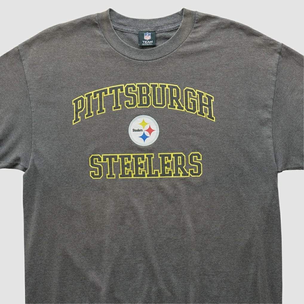 Pittsburgh Steelers NFL 2010s T-shirt Dark Heather Gray Vintage - Fanatics