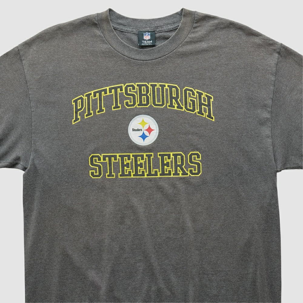 Pittsburgh Steelers NFL 2010s T-shirt Dark Heather Gray Vintage - Fanatics