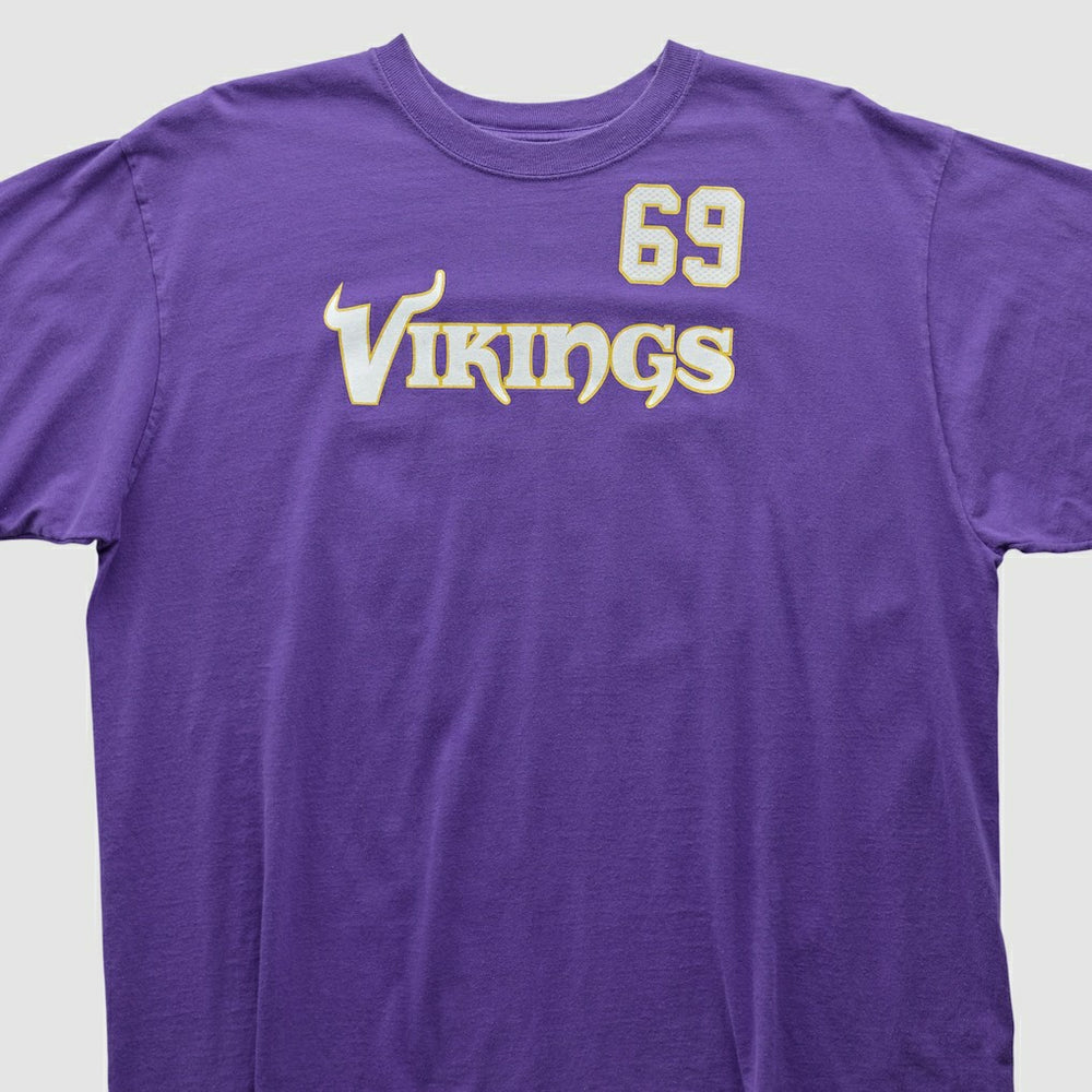 Minnesota Vikings Reebok 2000s T-shirt Purple Vintage - Fanatics
