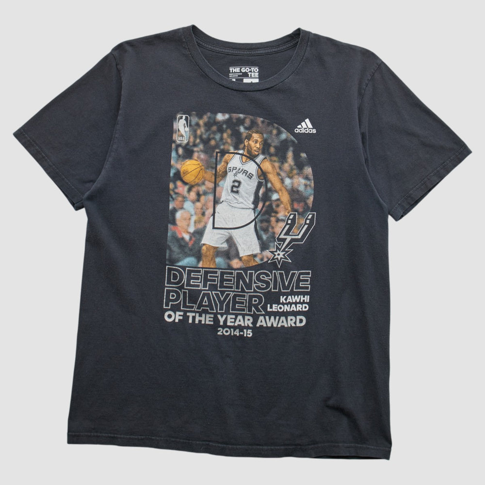 Adidas - San Antonio Spurs 2015 T-shirt - Black Vintage