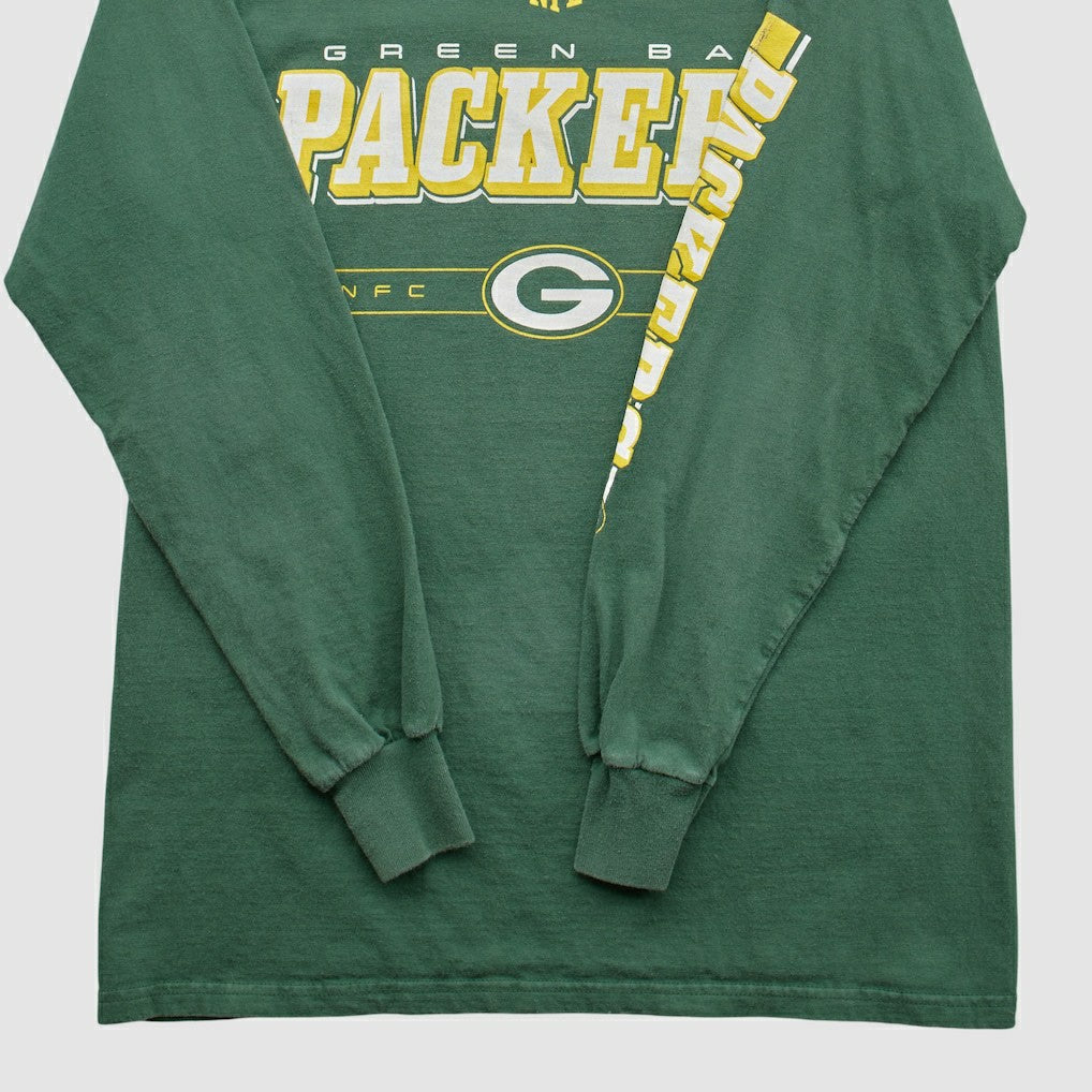 Green Bay Packers Team Edition Apparel 2000s Long Sleeve T-shirt Green Vintage - Fanatics