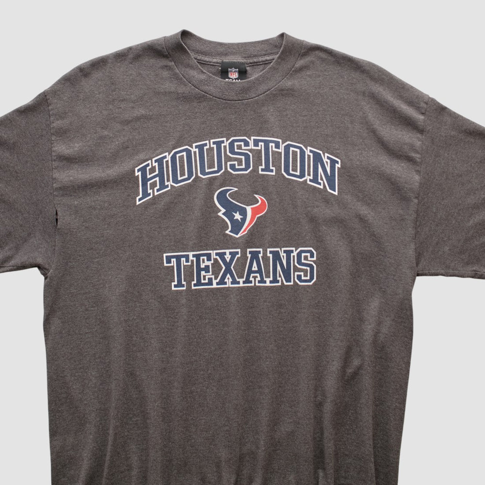 Houston Texans NFL 2010s T-shirt Dark Heather Gray Vintage - Fanatics