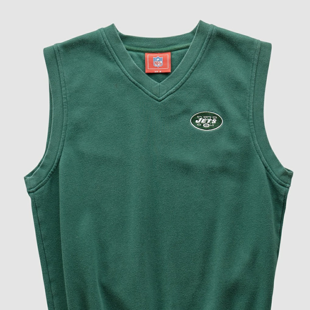 New York Jets NFL 2000s Pullover Sweatshirt Green Vintage - Fanatics