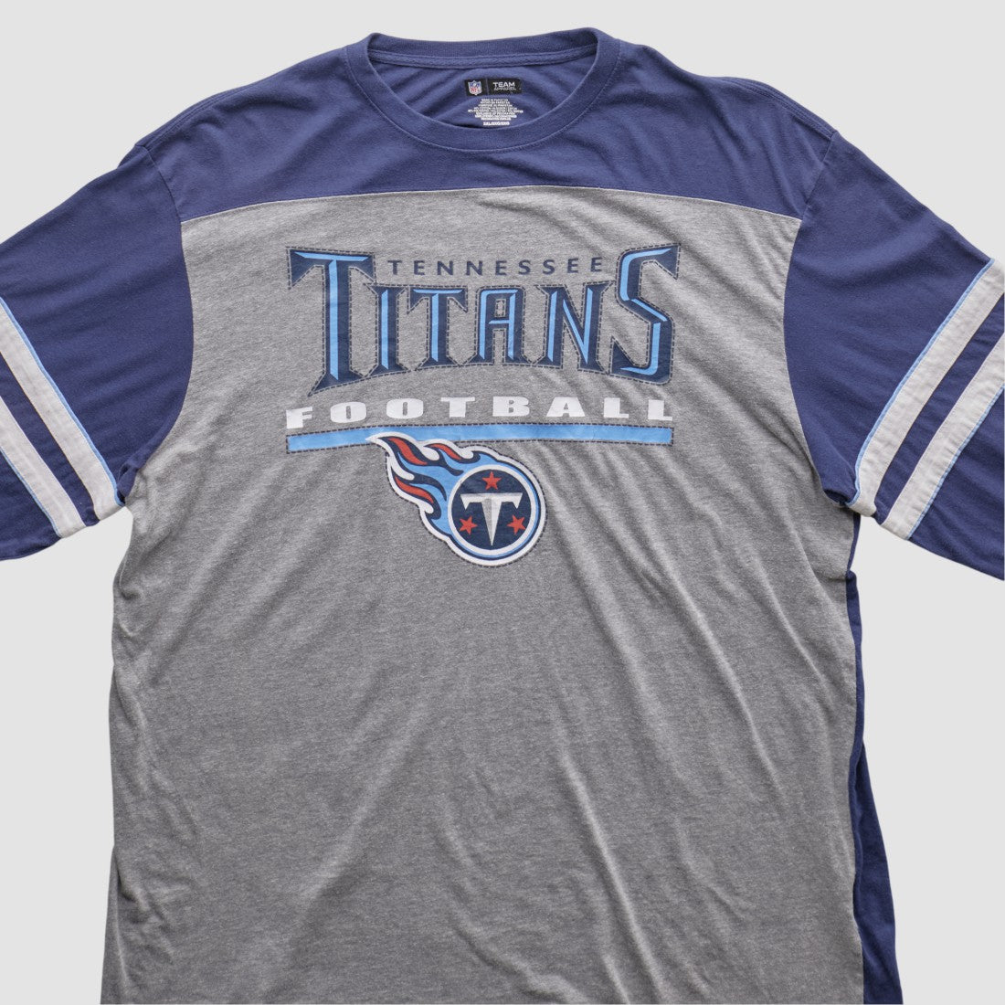 Tennessee Titans 2010s Long Sleeve T-shirt Navy Vintage - Fanatics