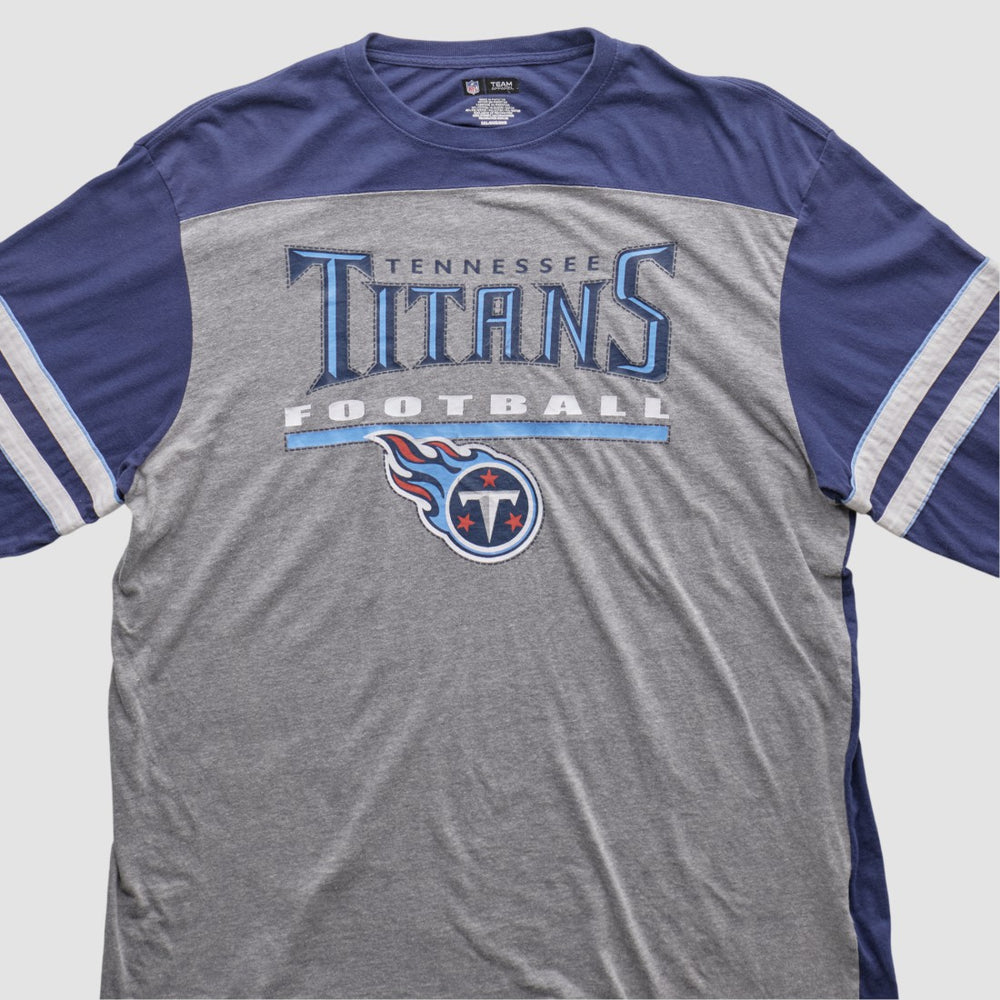 Tennessee Titans 2010s Long Sleeve T-shirt Navy Vintage - Fanatics
