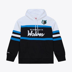 Mitchell & Ness - Minnesota Timberwolves Head Coach Hoodie - Black
