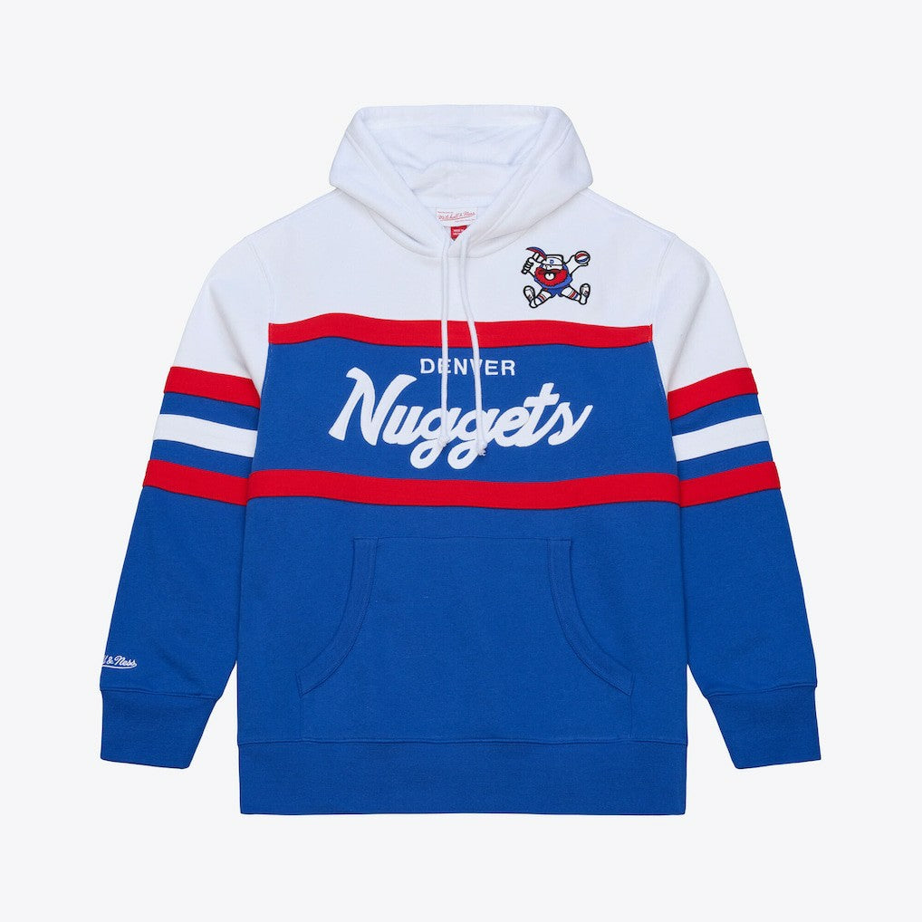 Mitchell & Ness - Denver Nuggets Head Coach Hoodie - Royal