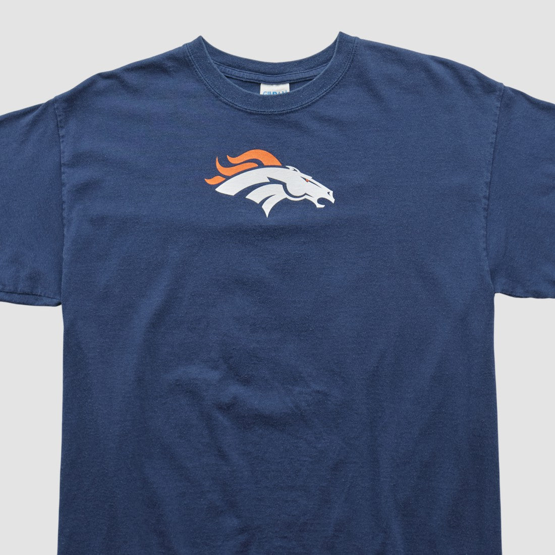 Denver Broncos Gildan 2010s T-shirt Navy Vintage - Fanatics