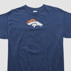 Denver Broncos Gildan 2010s T-shirt Navy Vintage - Fanatics