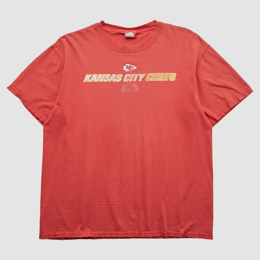 Kansas City Chiefs NFL 2000s T-shirt Red Vintage - Fanatics