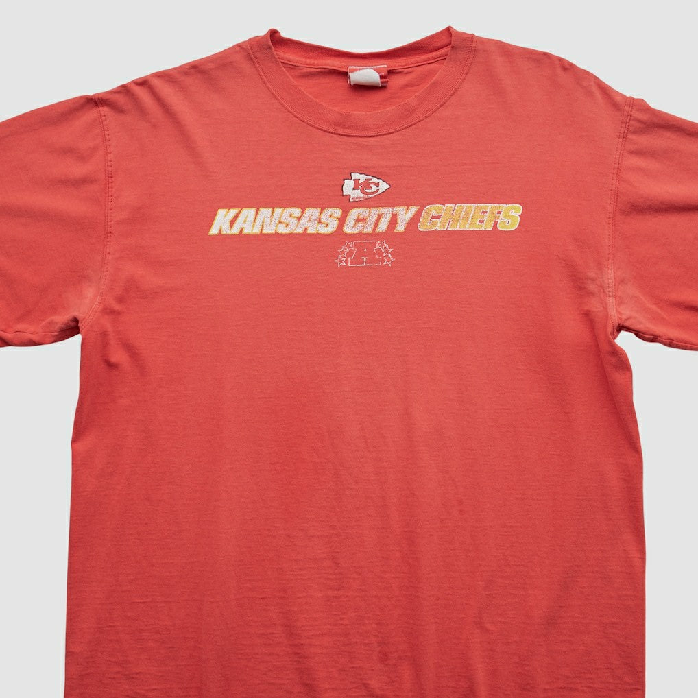 Kansas City Chiefs NFL 2000s T-shirt Red Vintage - Fanatics