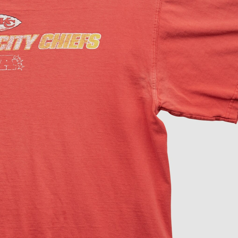 Kansas City Chiefs NFL 2000s T-shirt Red Vintage - Fanatics