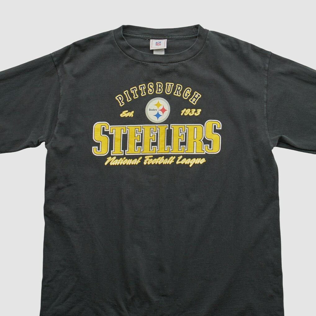 Pittsburgh Steelers NFL 2000s Long Sleeve T-shirt Black Vintage - Fanatics