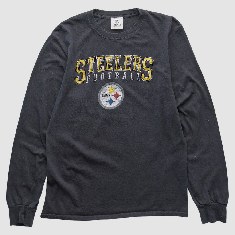 Pittsburgh Steelers NFL 2010s Long Sleeve T-shirt Black Vintage - Fanatics