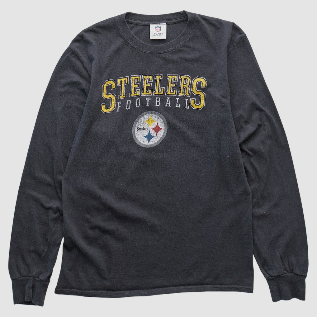 Pittsburgh Steelers NFL 2010s Long Sleeve T-shirt Black Vintage - Fanatics