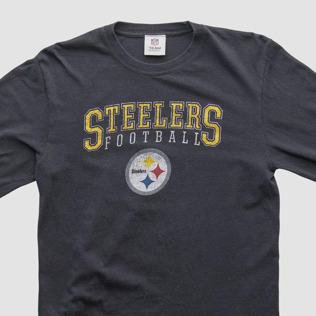 Pittsburgh Steelers NFL 2010s Long Sleeve T-shirt Black Vintage - Fanatics