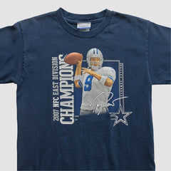 Dallas Cowboys Reebok 2007 T-shirt Navy Yth L Real Vintage - Fanatics
