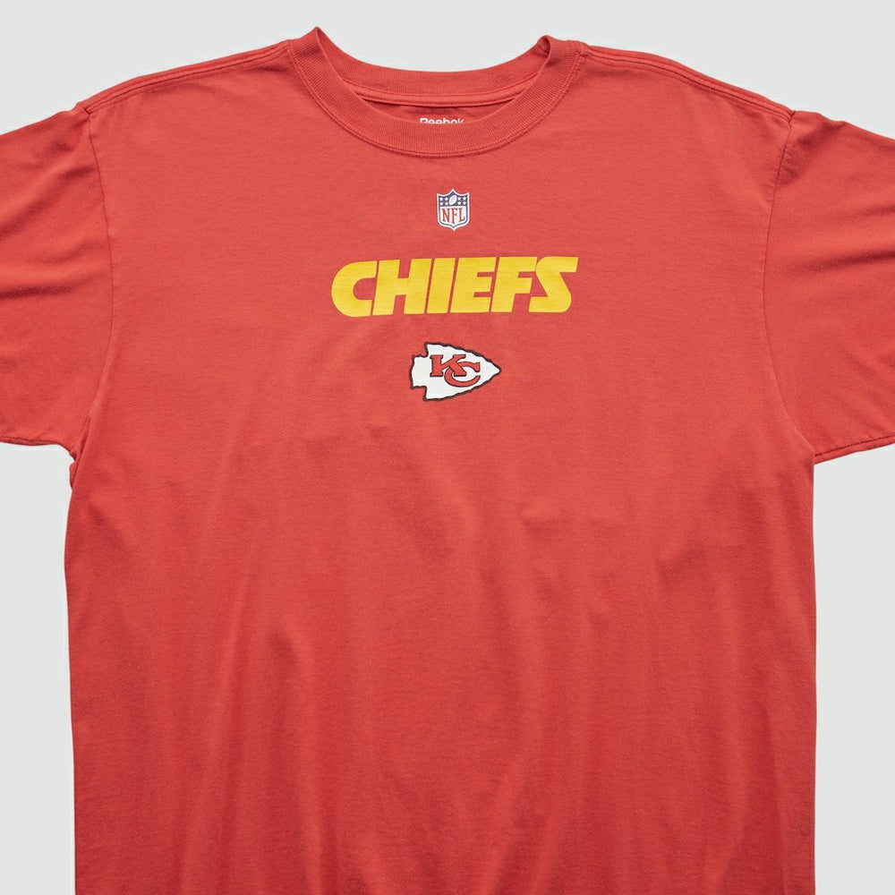 Kansas City Chiefs Reebok 2000s T-shirt Red Vintage - Fanatics