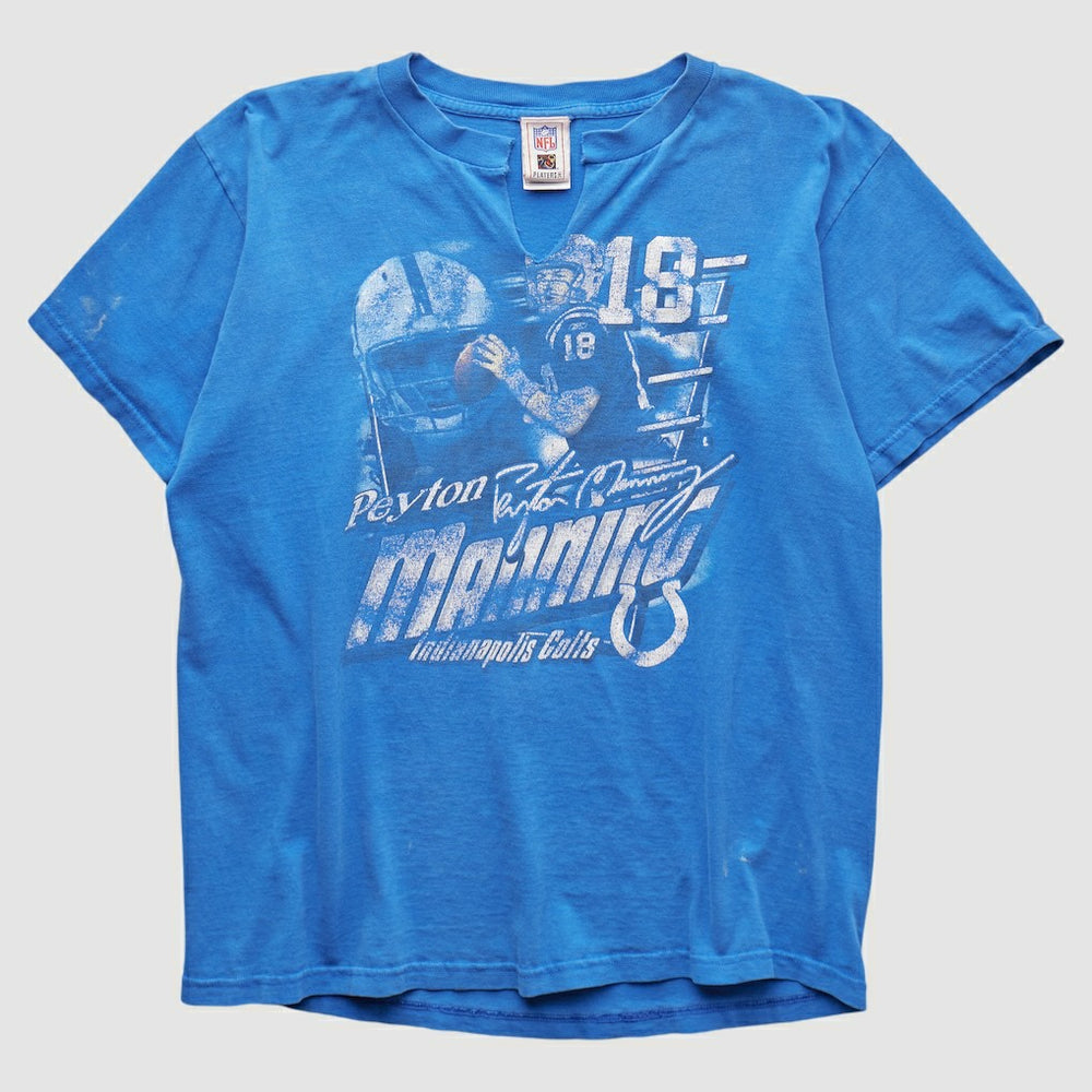 Indianapolis Colts NFL 2000s T-shirt Blue Vintage - Fanatics