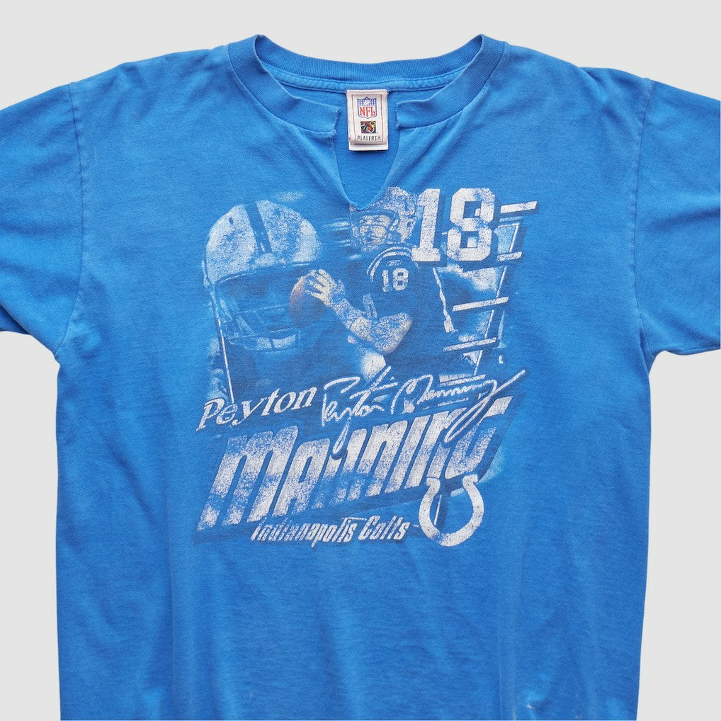 Indianapolis Colts NFL 2000s T-shirt Blue Vintage - Fanatics