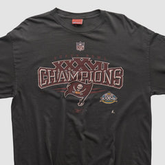Tampa Bay Buccaneers Reebok 2003 Long Sleeve T-shirt Black Vintage - Fanatics