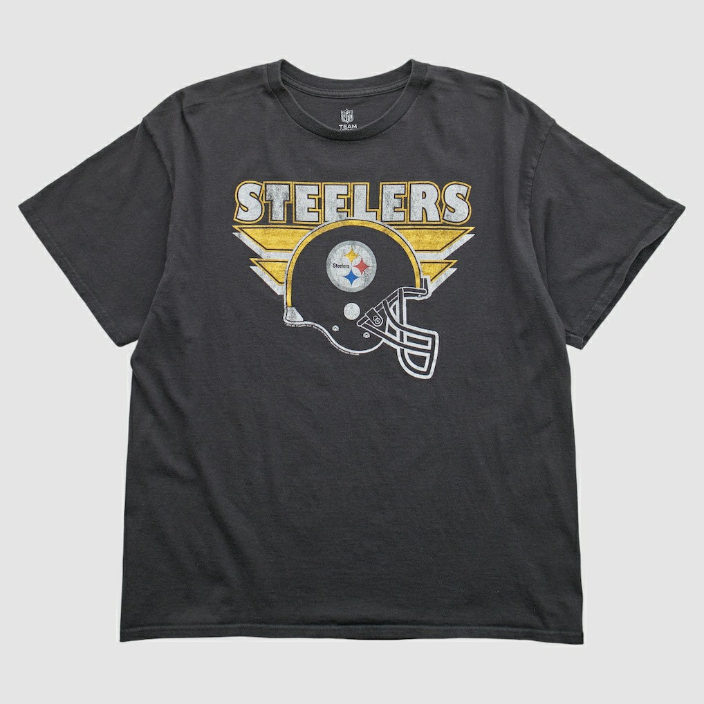 Pittsburgh Steelers NFL 2010s T-shirt Black Vintage - Fanatics