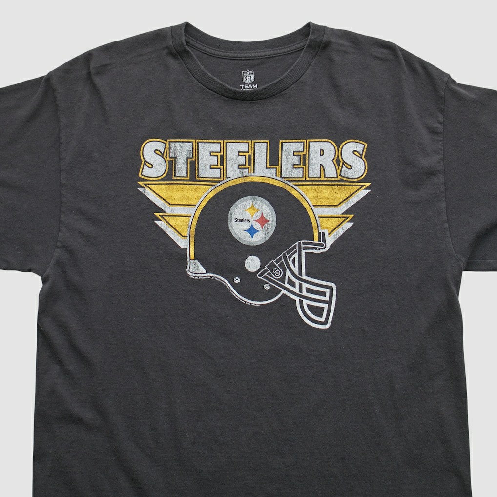 Pittsburgh Steelers NFL 2010s T-shirt Black Vintage - Fanatics