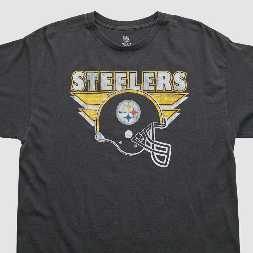 Pittsburgh Steelers NFL 2010s T-shirt Black Vintage - Fanatics