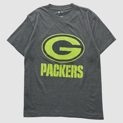 Green Bay Packers NFL 2010s T-shirt Dark Heather Gray Vintage - Fanatics