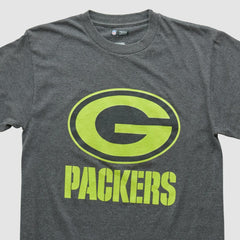 Green Bay Packers NFL 2010s T-shirt Dark Heather Gray Vintage - Fanatics