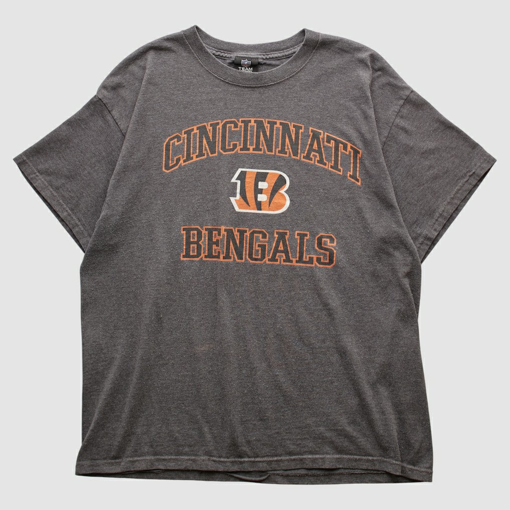 Cincinnati Bengals NFL 2010s T-shirt Dark Heather Gray Vintage - Fanatics
