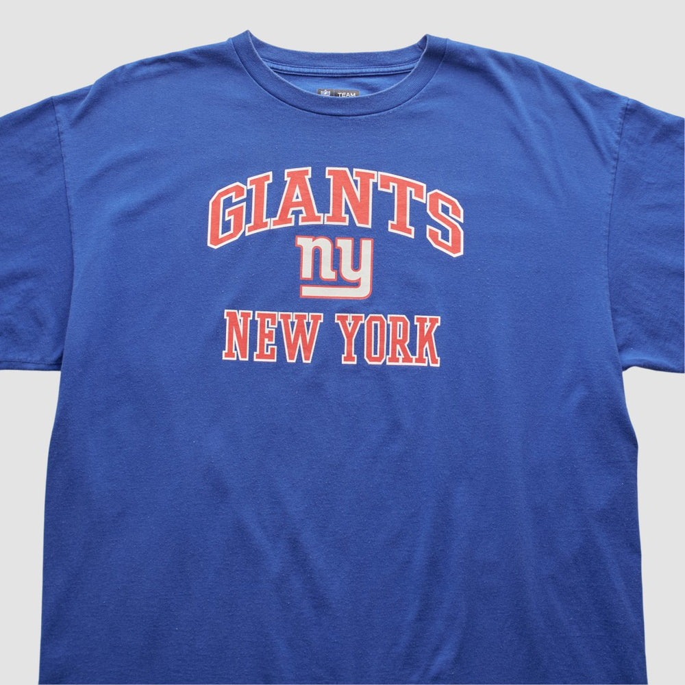 New York Giants NFL 2010s T-shirt Blue Vintage - Fanatics