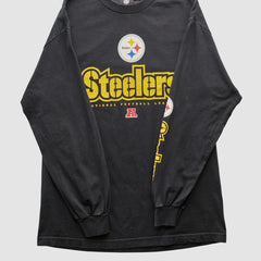 Pittsburgh Steelers NFL 2010s Long Sleeve T-shirt Black Vintage - Fanatics