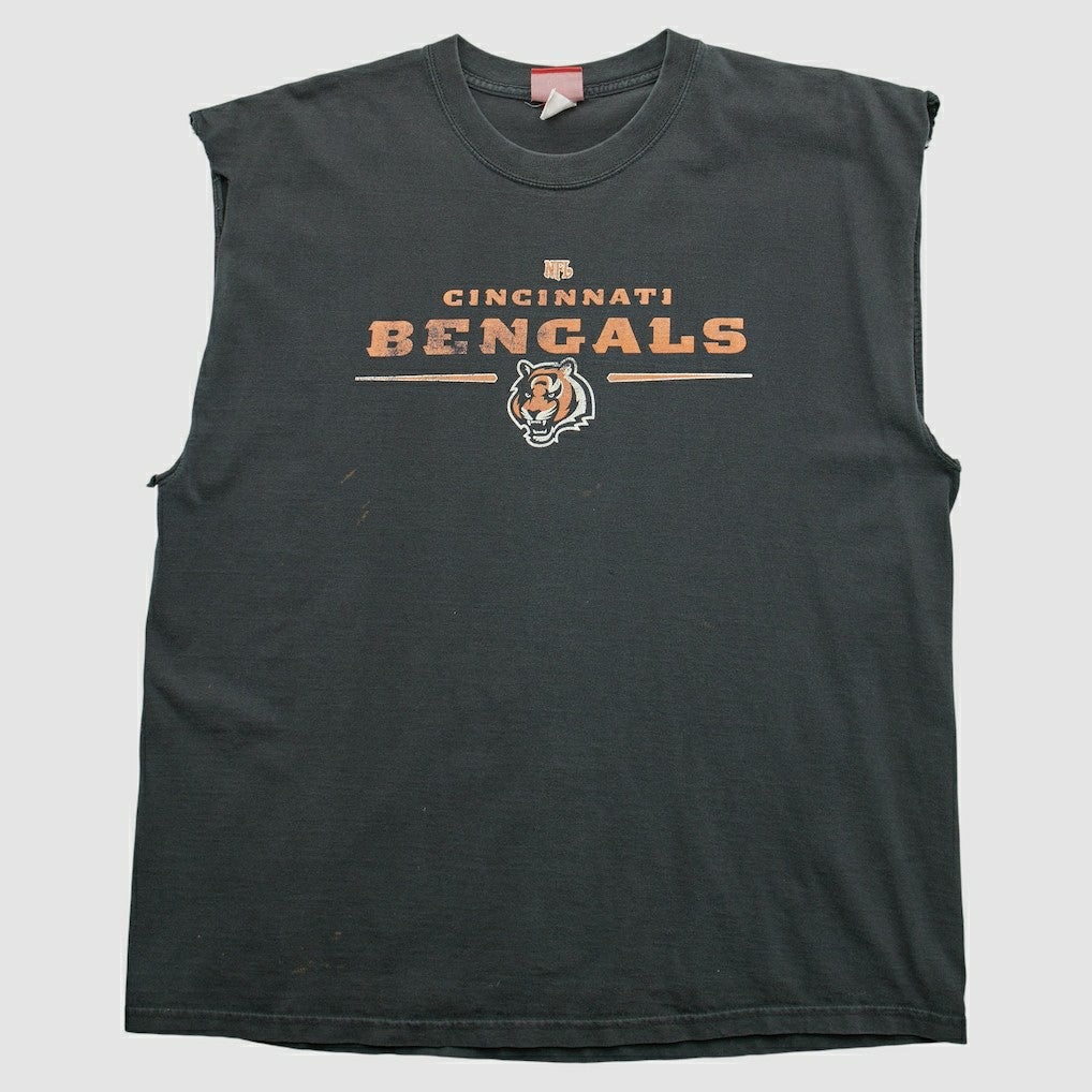 Cincinnati Bengals NFL 2000s Tank Black Vintage - Fanatics