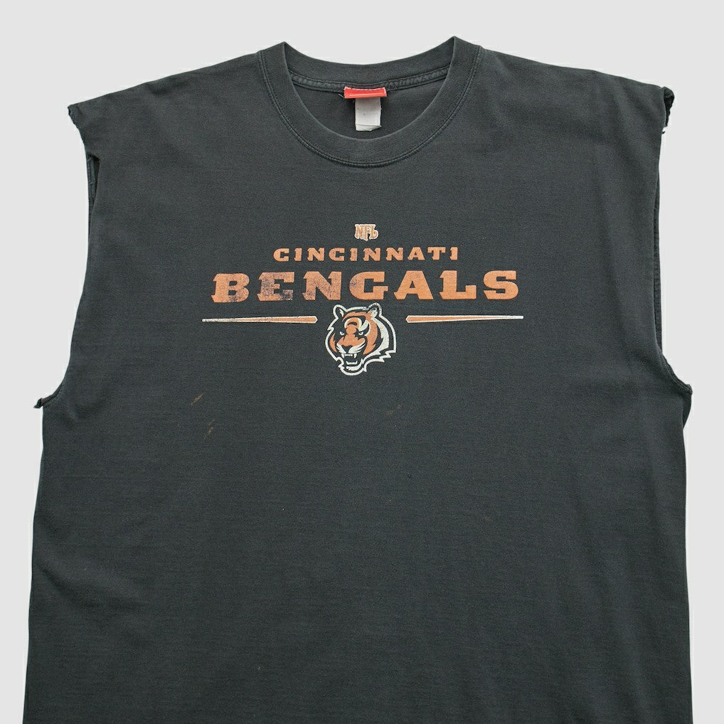 Cincinnati Bengals NFL 2000s Tank Black Vintage - Fanatics