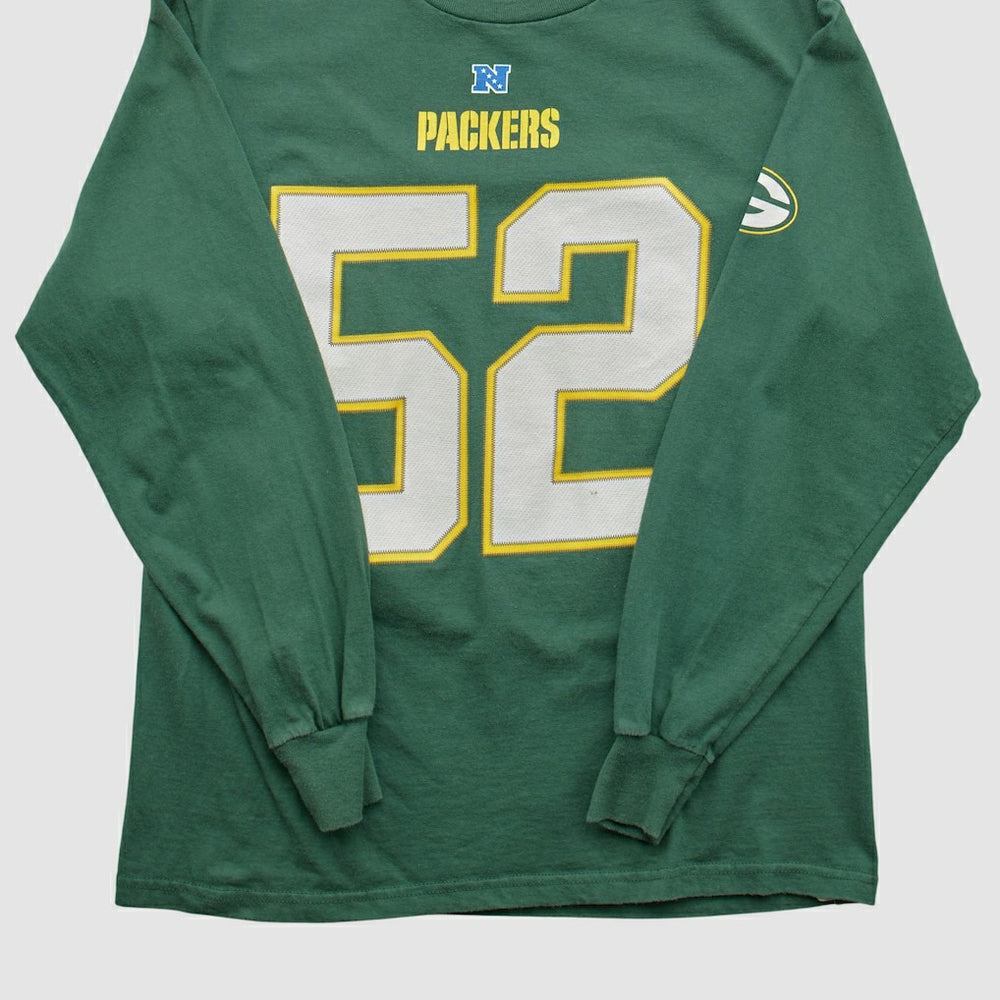 Green Bay Packers NFL 2010s Long Sleeve T-shirt Green Vintage - Fanatics