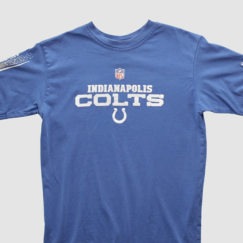 Indianapolis Colts Reebok 2000s T-shirt Blue Vintage - Fanatics