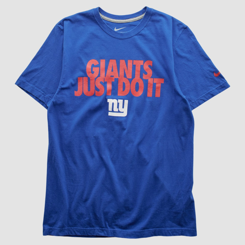 New York Giants 2010s T-shirt Blue Vintage - Fanatics