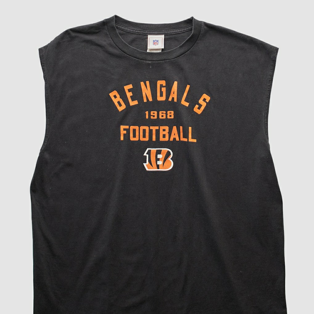 Cincinnati Bengals NFL 2000s Tank Black Vintage - Fanatics